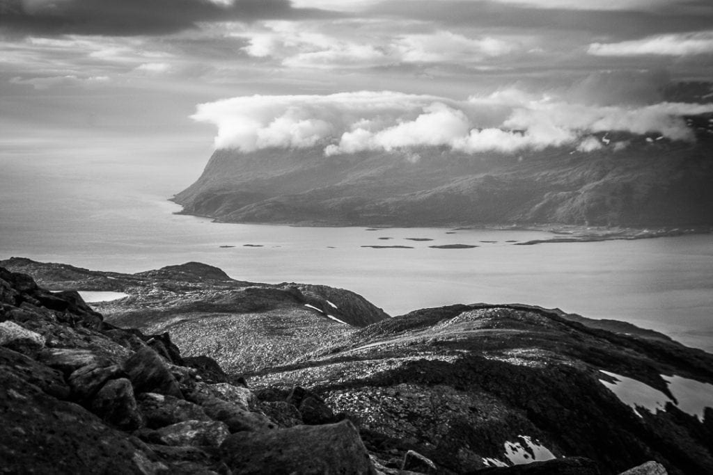 The outer islands of Karlsøy